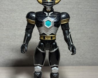 Vintage Power Rangers Lost Galaxy - Magna Defender Black -1998 MMPR 6" Action Figure