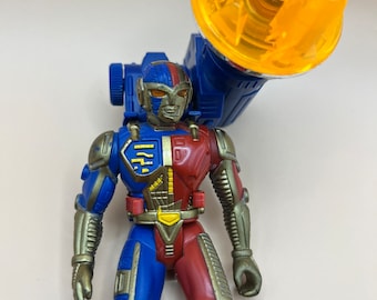 Vintage VTG 1994 Saban Kenner VR Troopers Ryan Steel Action Figure Complete Accessories #2