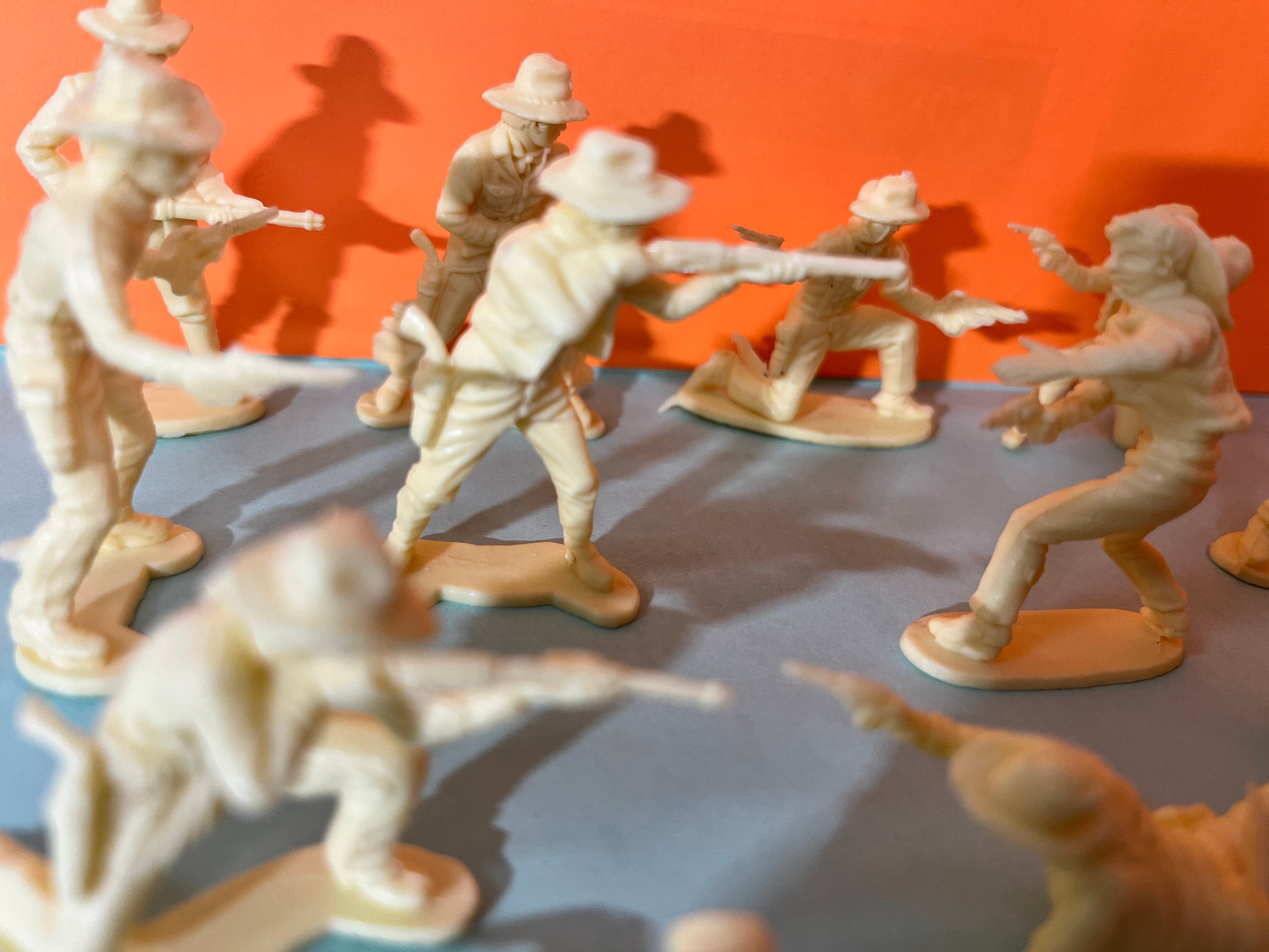 Figurines Airfix Cowboys - Échelles HO Et OO (Occasion, Lot)