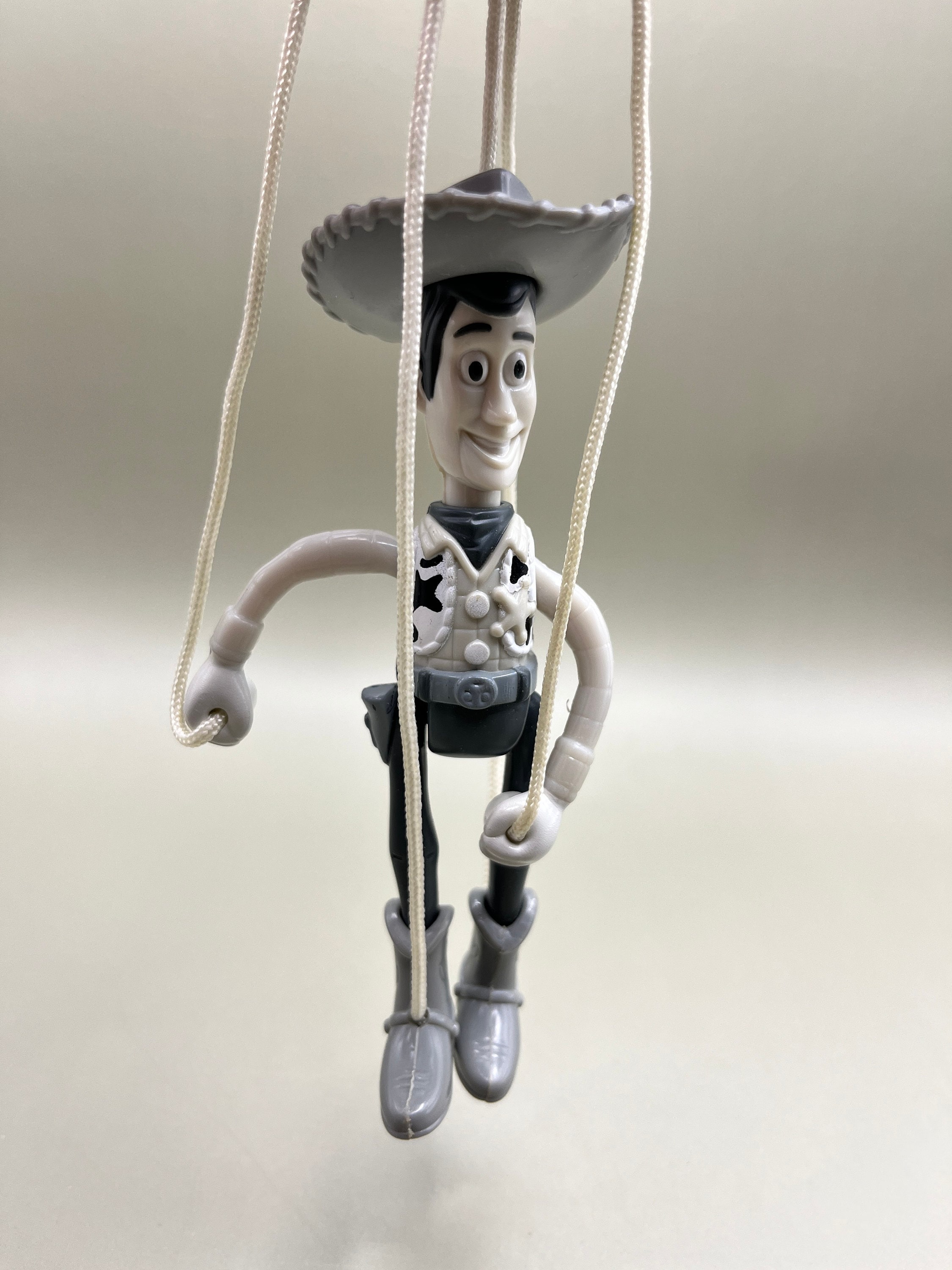 Mcdonalds 1999 Toy Story 2 Woody Happy Meal Toy Black and