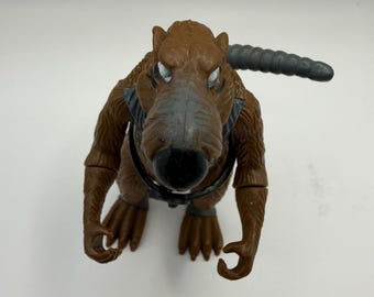 Teenage Mutant Ninja Turtle TMNT 1988 SPLINTER Rat Figure w/Belt