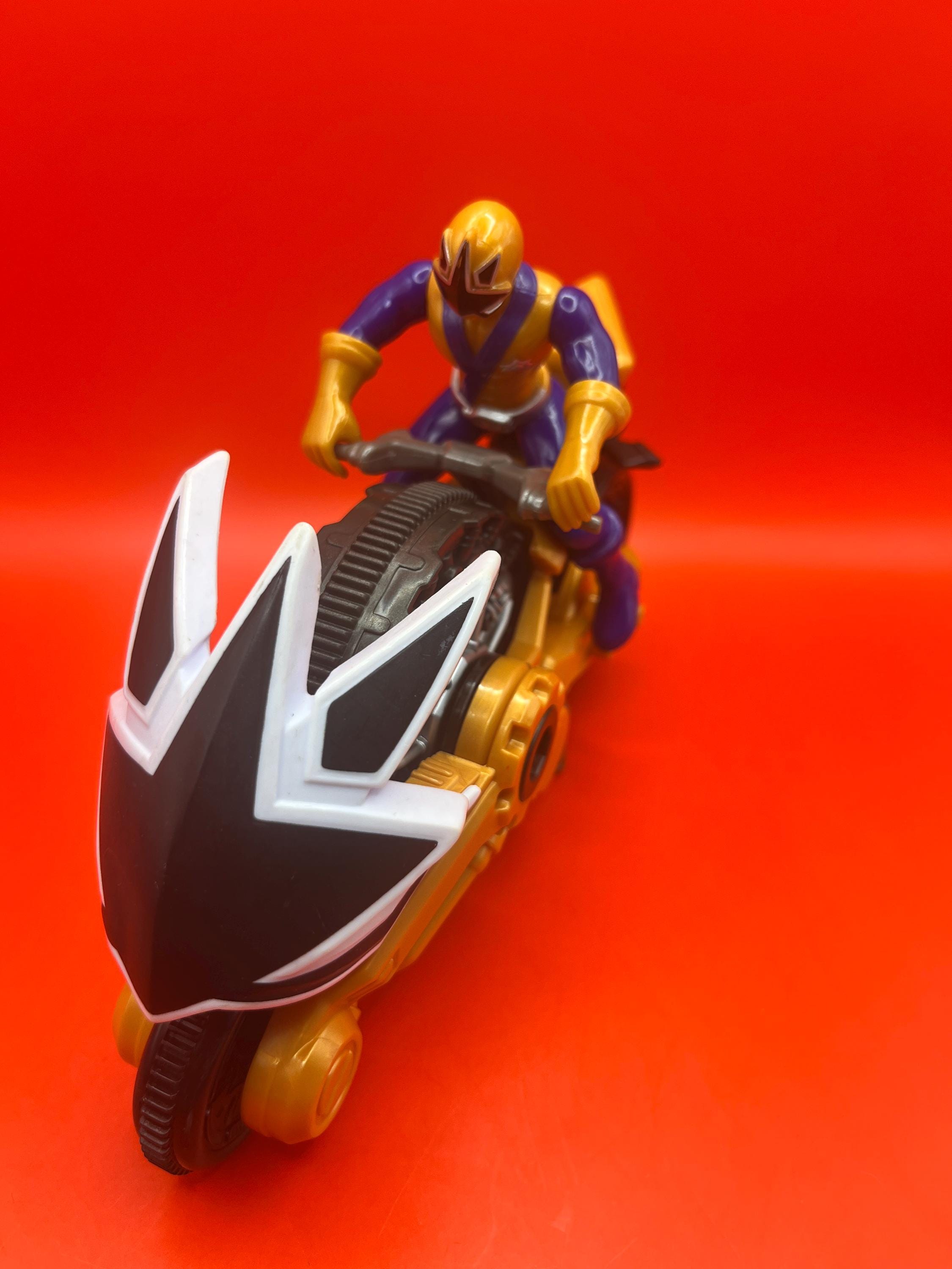 Year 2011 Power Rangers Samurai Vehicle Set - LIGHT DISC CYCLE