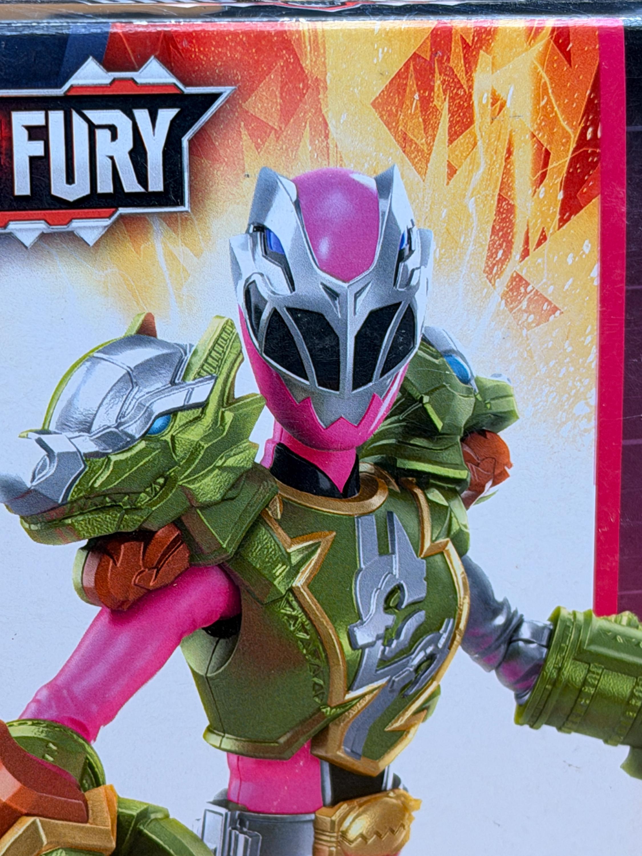 Smash Power Rangers Power Rangers Dino Fury Smash Armor Pink Ranger, 6-inch Action Figures ...