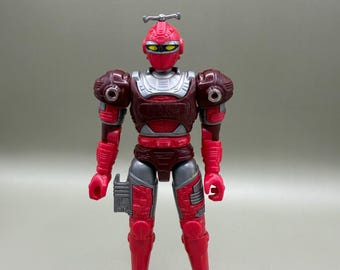 Beetleborgs Bandai Vintage 1996 Red Striker Beetle Borg Action Figure - Rare