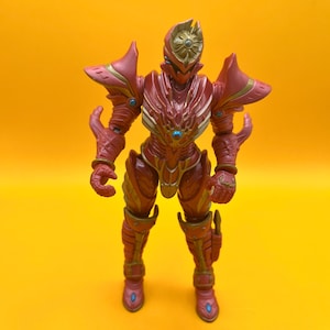 Vintage 2003 Power Rangers Dino Thunder ZELTRAX 6in Figure By Bandai. Rare Figure