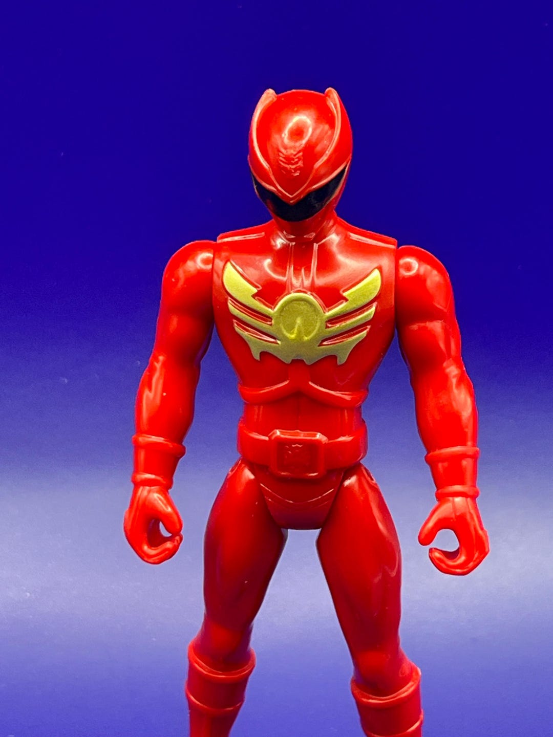 Mighty Morphin Power Ranger Red Figure Bandai Megaforce Red Ranger Zord ...