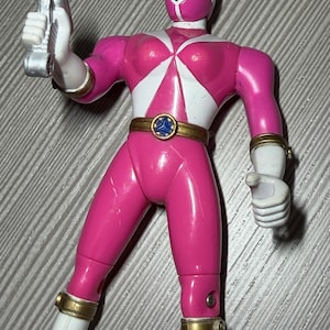 Power Rangers - vintage 1999 Bandai Pink Ranger action figure Bandai image 8