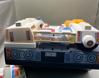 Vintage 1995 VR Troopers VR Battle Cruiser With Interceptor Jet - Etsy