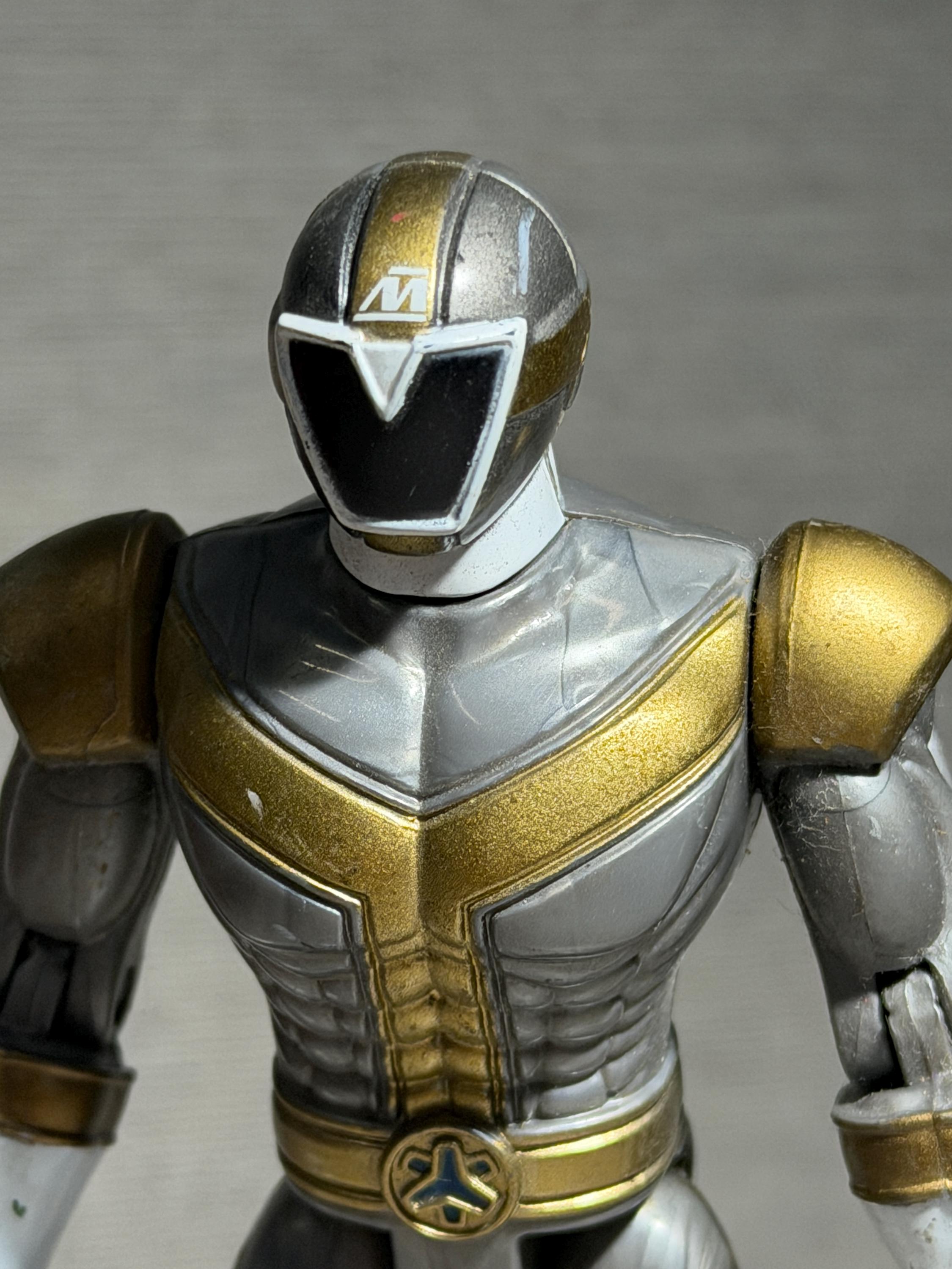 Bandai 2000 Power Rangers Lightspeed Rescue Lightspeed Titanium Ranger ...