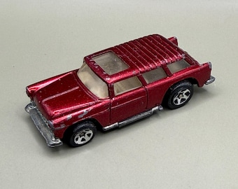 1969 Hot Wheels Nomad Metallic Red 1:64 Diecast Car Made In Malaysia