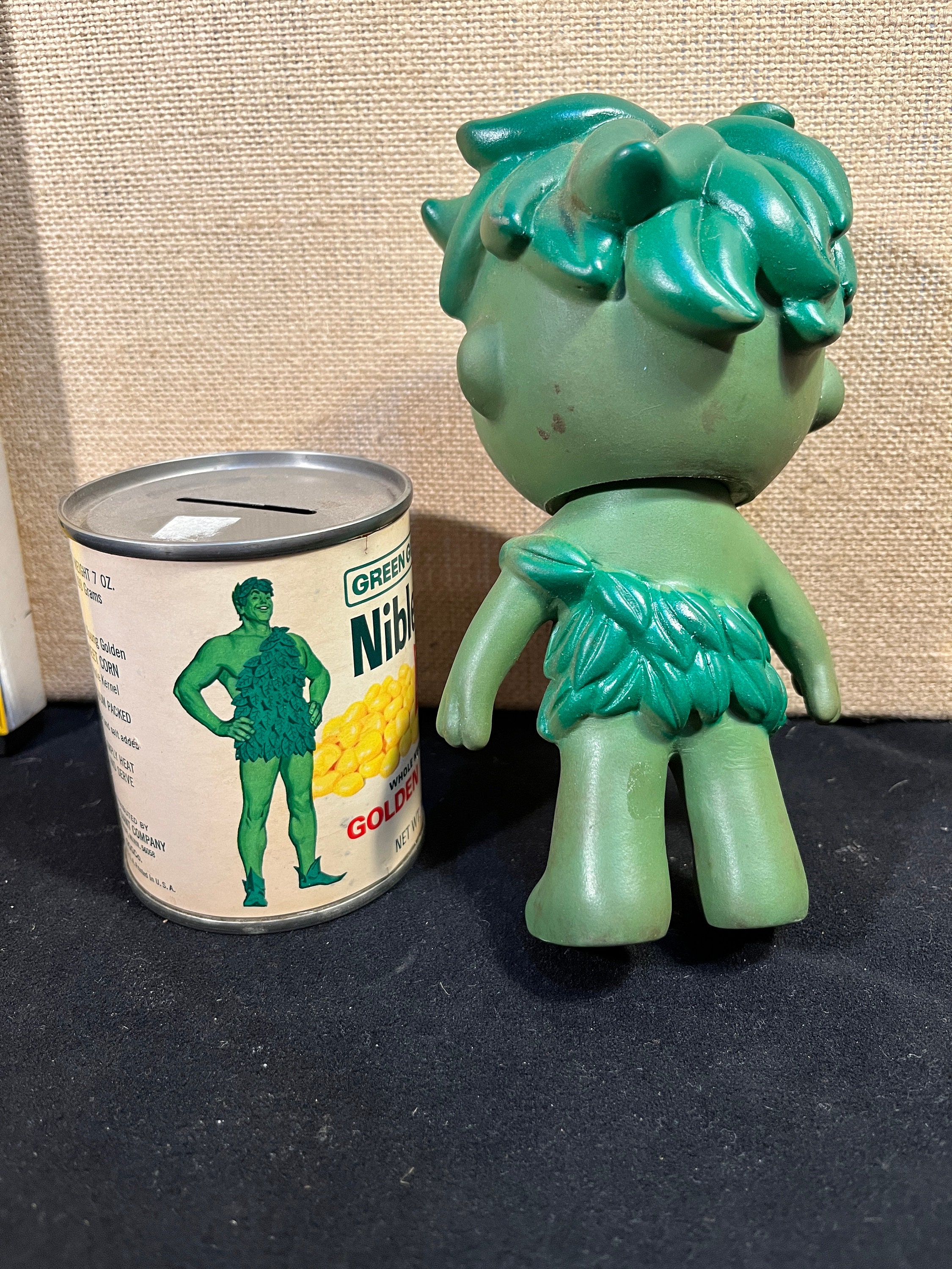 Jolly Green Giant Little SPROUT Figure Vintage 70s Vinyl