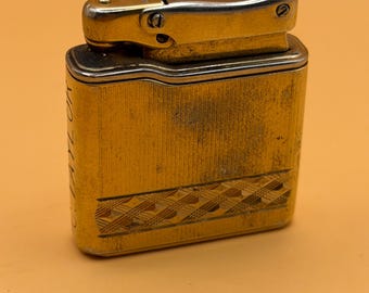 Vintage Colibri GOLD Tone Finish Collectors Cigarette Lighter West Germany *AS IS
