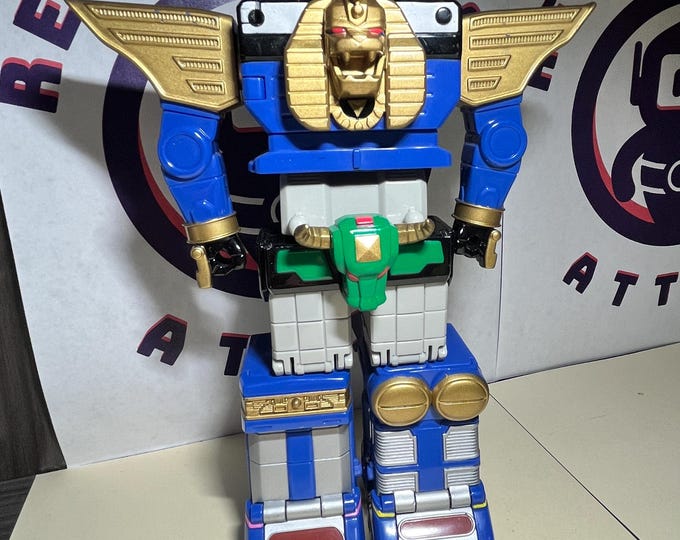 Vintage Power Rangers Zeo Megazord Micro Playset 