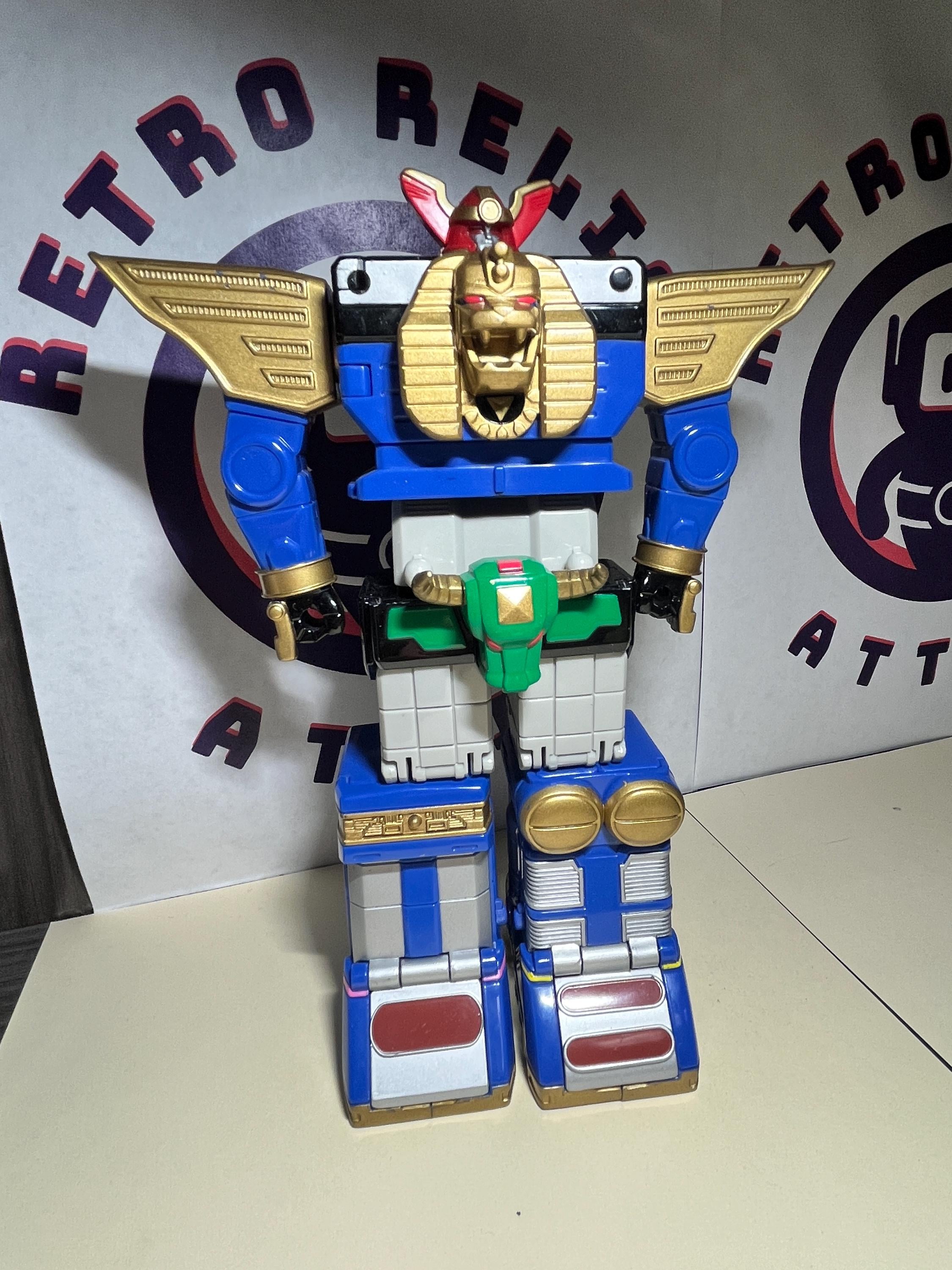 Vintage Power Rangers Zeo Megazord Micro Playset \, image size:2250x3000