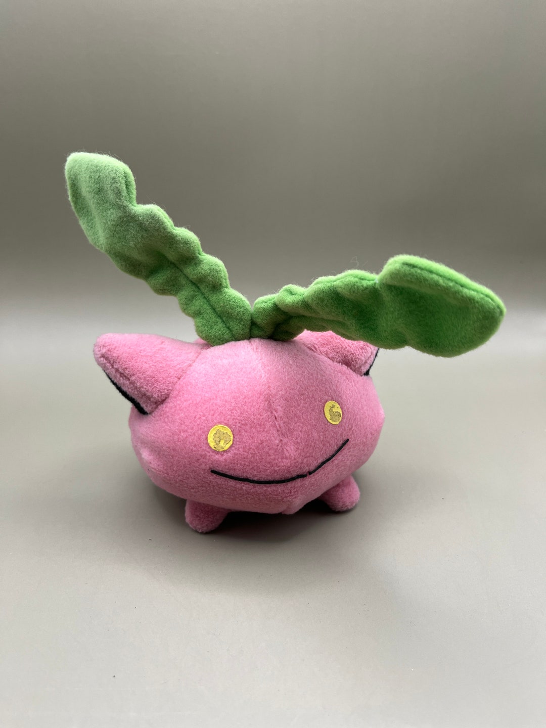 Vintage 2000 Pokemon Hoppip 4" Soft Plush Toy Hasbro - Rare - Etsy
