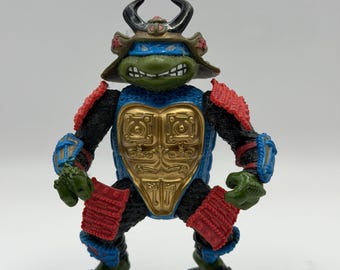 TMNT Leo The Sewer Samurai 1990 Teenage Mutant Ninja Turtles Figure Only Vintage