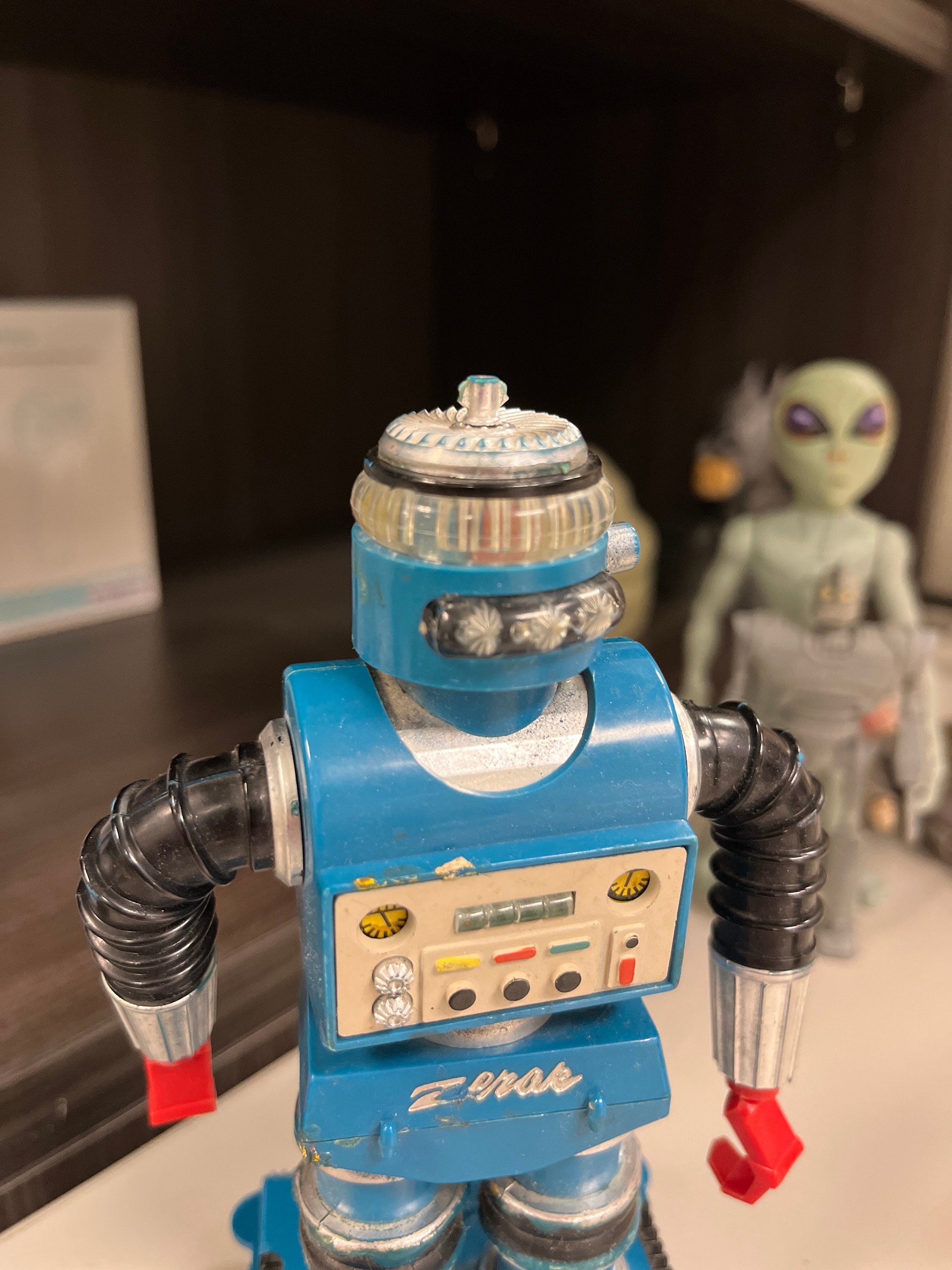 Vintage Zeroids Zerak Battery Operated Space Robot, Ideal Vintage Zeroids Zerak Battery Operated Space Robot, Ideal