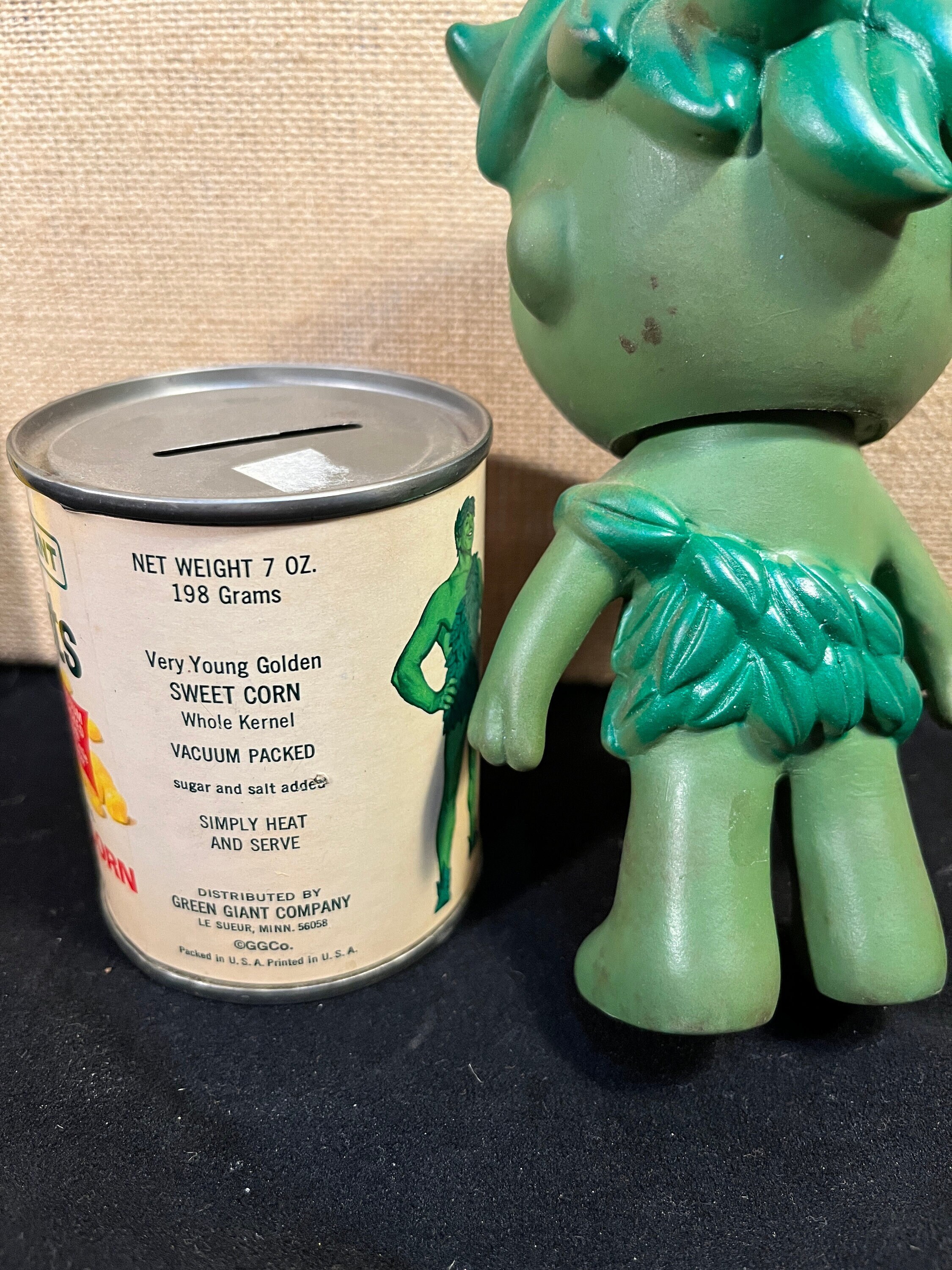 Jolly Green Giant Little SPROUT Figure Vintage 70s Vinyl