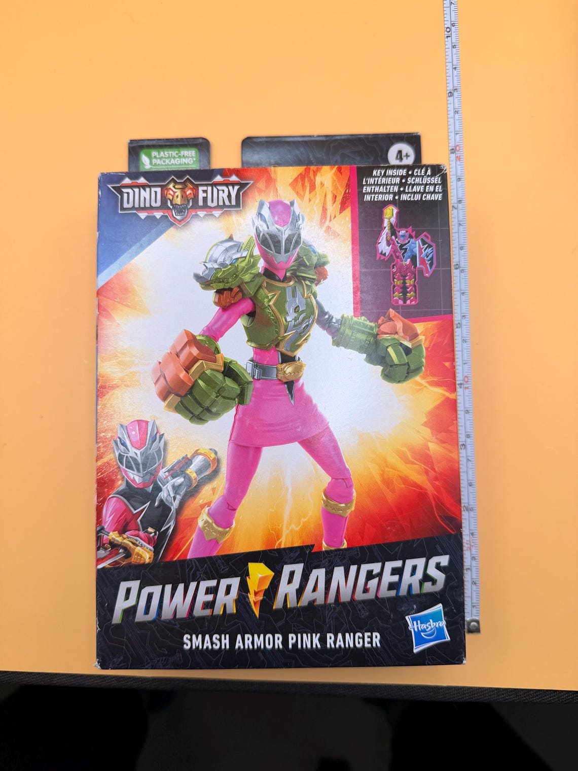 Smash Power Rangers Power Rangers Dino Fury Smash Armor Pink Ranger, 6-inch Action Figures ...
