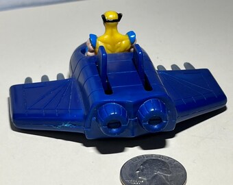 1996 Mcdonald's Marvel Super Heroes X-MEN WOLVERINE Vehicle Happy