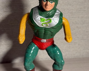 1985 MOTU Masters of the Universe He-Man King Hiss Vintage Figure Mattel