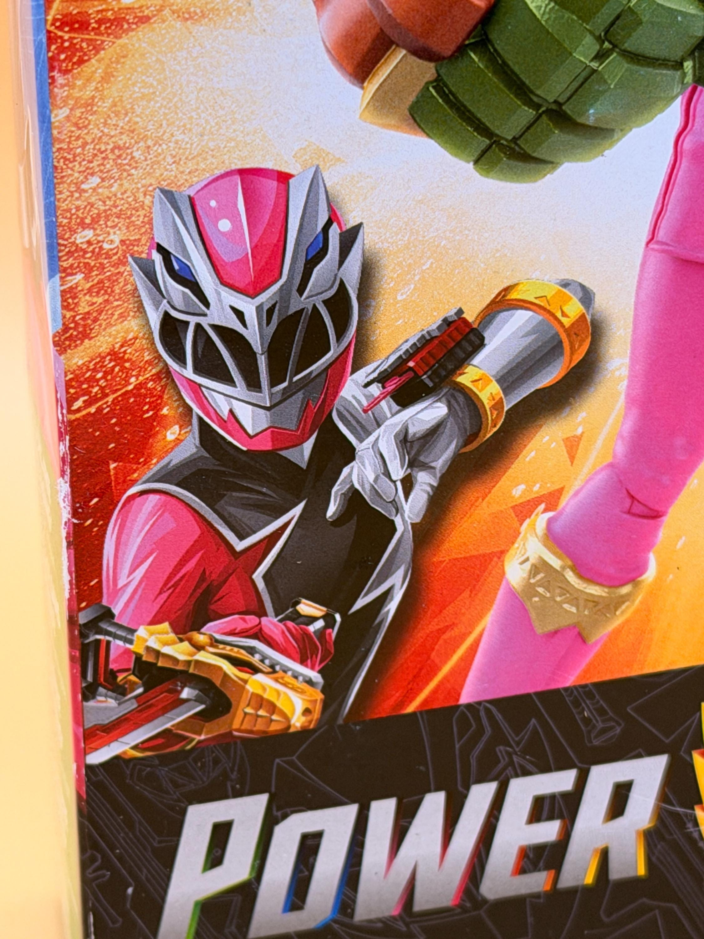 Smash Power Rangers Power Rangers Dino Fury Smash Armor Pink Ranger, 6-inch Action Figures ...