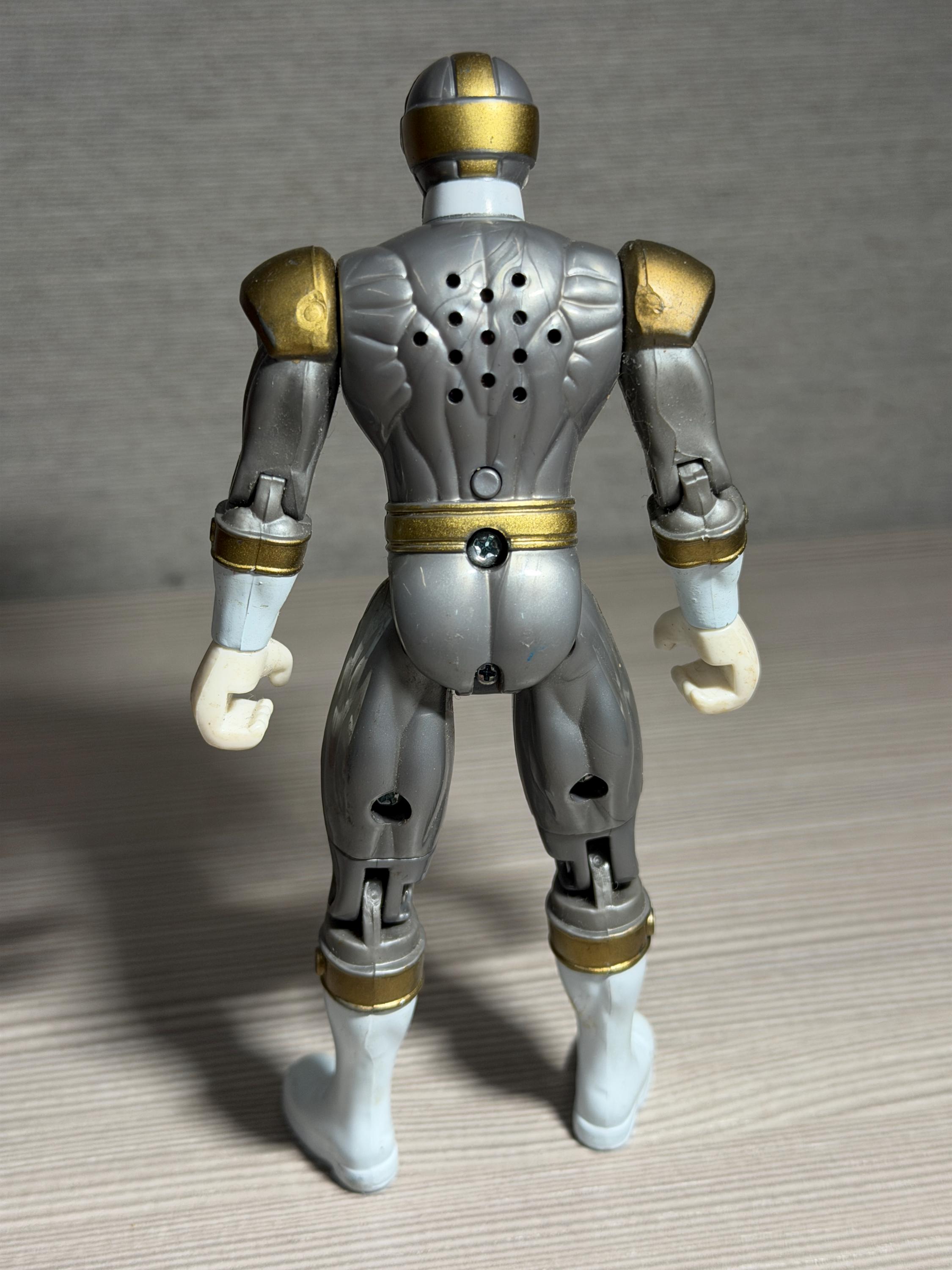 Bandai 2000 Power Rangers Lightspeed Rescue Lightspeed Titanium Ranger ...