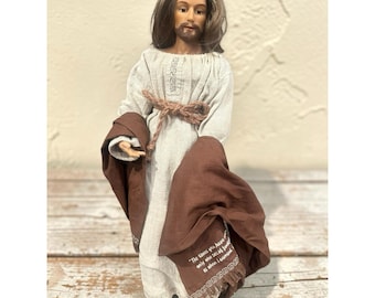 Muñeco de Jesús de Ashton Drake, 53 cm (21 pulgadas), Colección Titus Tomescu Trust in the Lord.