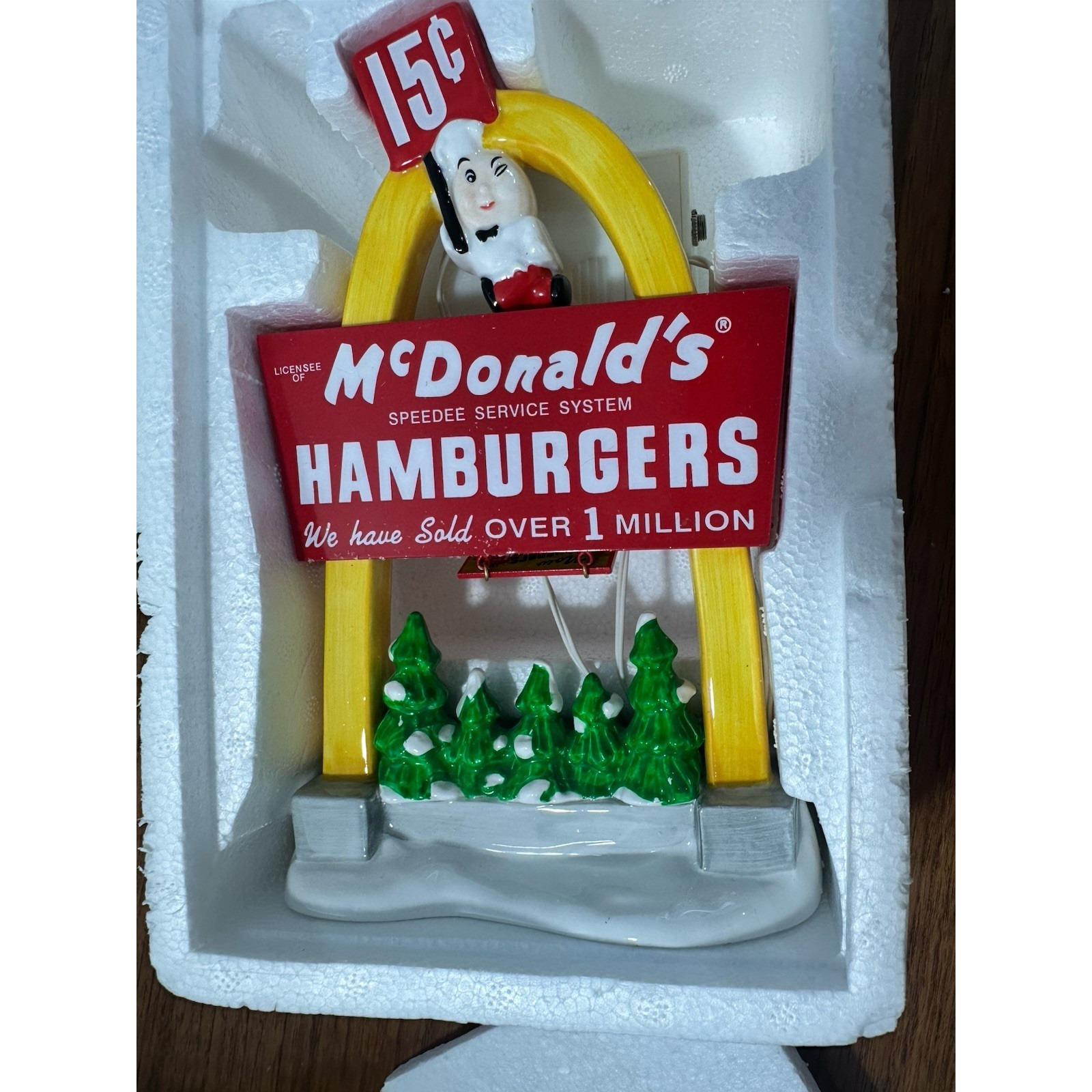 Snow Village Mcdonalds - Etsy