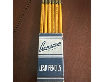 American Pencil Co. Vintage Autograph Nr. 2 # 743 NOS 12 Stück