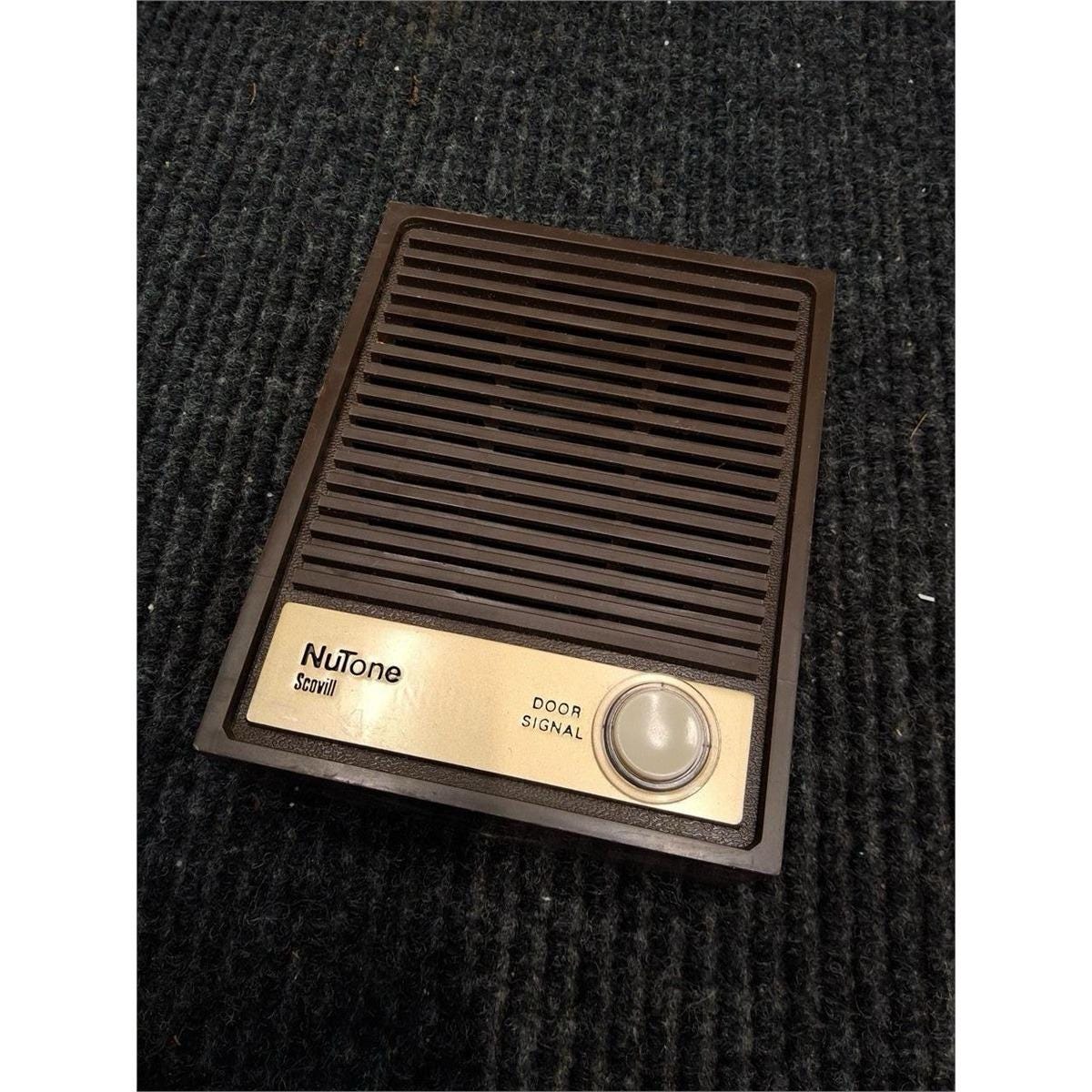 Vintage Nutone Music Intercom System Master + Speakers NOS Door Unit ...
