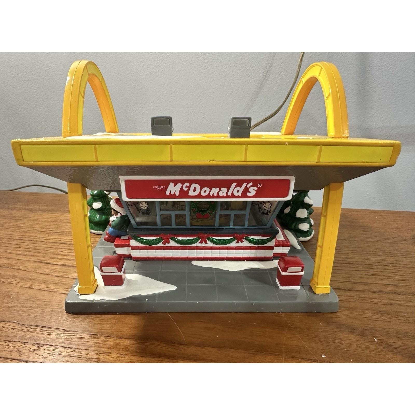 Snow Village Mcdonalds - Etsy