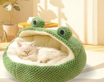 FrolicFrog® Calming Pet Bed Cushion Comfortable&Soft | Cat Bed | Dog Bed