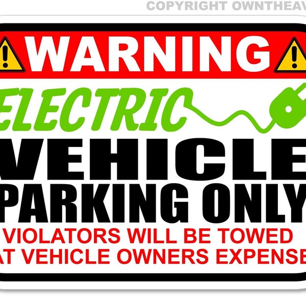 Electric Vehicle Decal Etsy