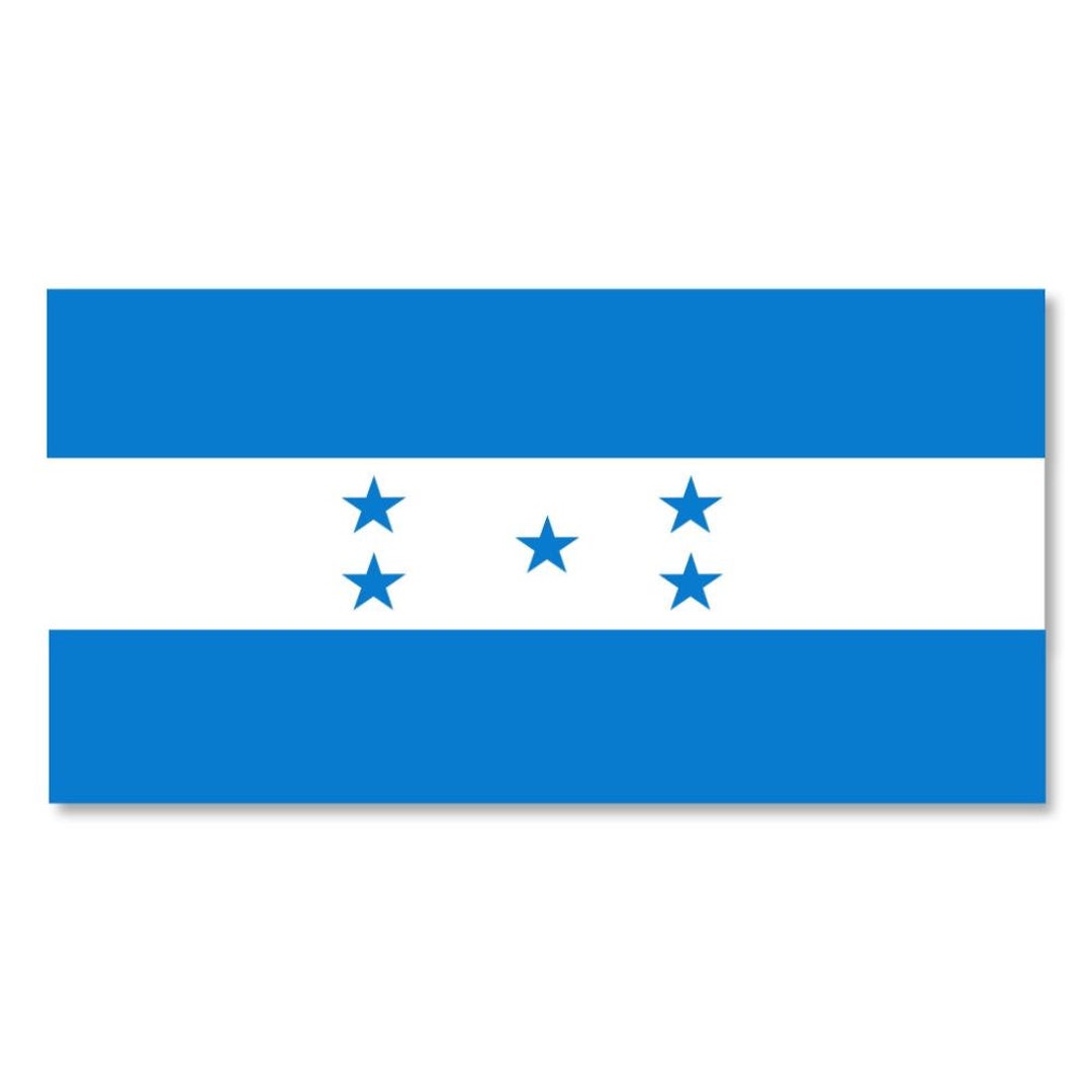 Stork Baby Honduras USA Bumper Sticker - Vinyl Car Decal, Small Or Large Size, By CafePress