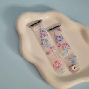 Theme Park Icon Apple Watch Band: Disneyworld Inspired Silicone Strap image 6