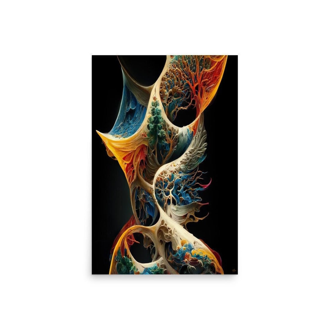 Fractal Visions. Poster - Etsy