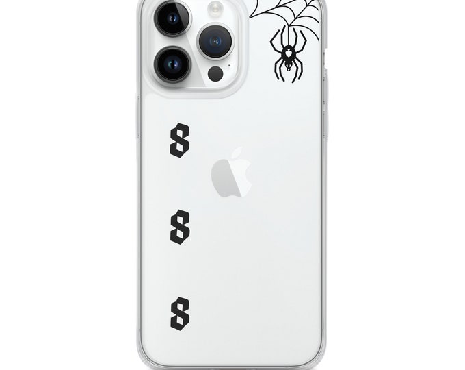 888 Spider Clear Case for iPhone®