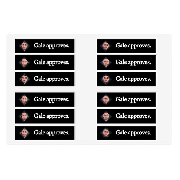 Gale approves of these Sticker Sheets Baldurs Gate 3 Dungeons Dragons