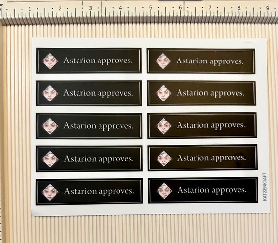 I made an Astarion approval cross stitch pattern! : r/BaldursGate3