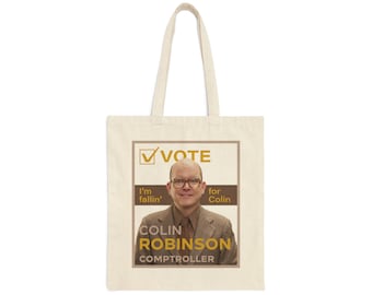 Colin Robinson for Comptroller Cotton Canvas Tote Bag I'm Fallin' for Colin WWDS WWDITS What We Do In The Shadows