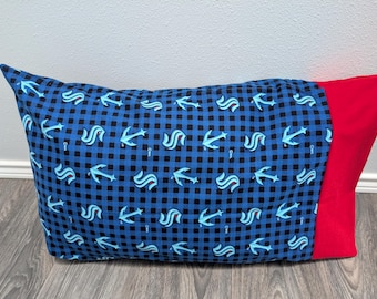 Kraken Hockey Flannel Pillowcase