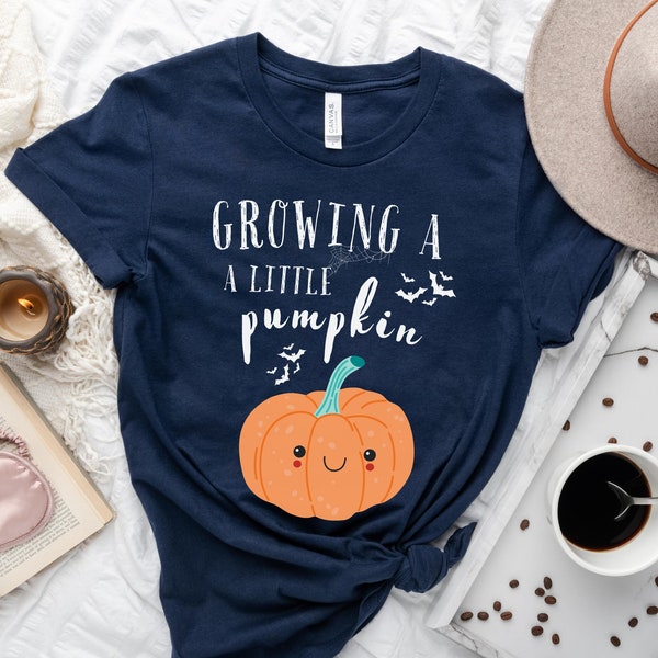 Growing a little pumpkin shirt, pregnant halloween shirt, mom halloween shirt, maternity halloween shirt, mommy halloween shirts, pumpkin