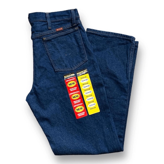 Vintage Deadstock Rustler by Wrangler Regular Fit Jeans