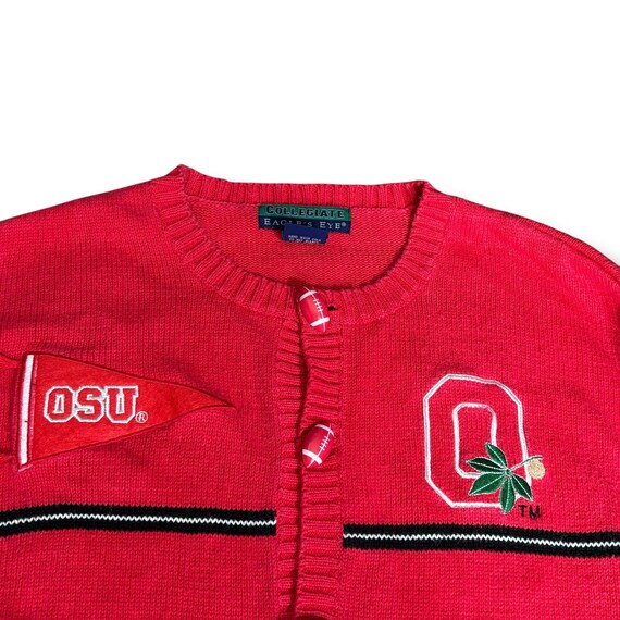 90s Eagles Eye Ohio State Buckeyes Football Red K… - image 3