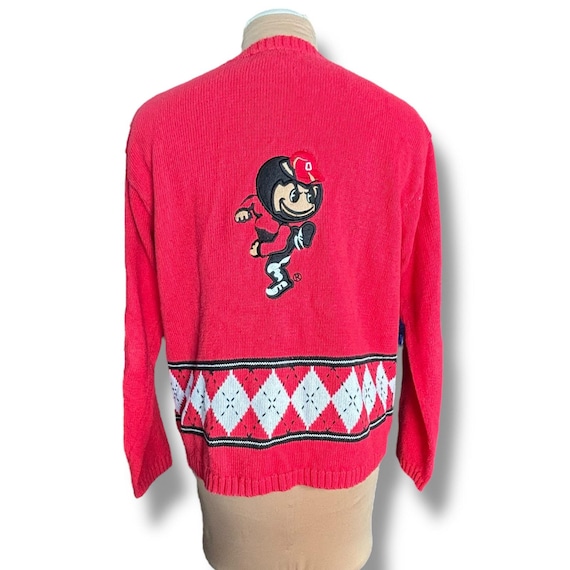 90s Eagles Eye Ohio State Buckeyes Football Red K… - image 8