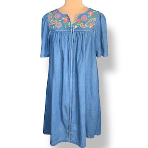 Denim Prairie Dress - Etsy