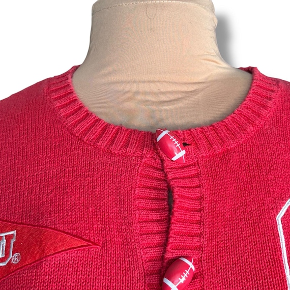 90s Eagles Eye Ohio State Buckeyes Football Red K… - image 4