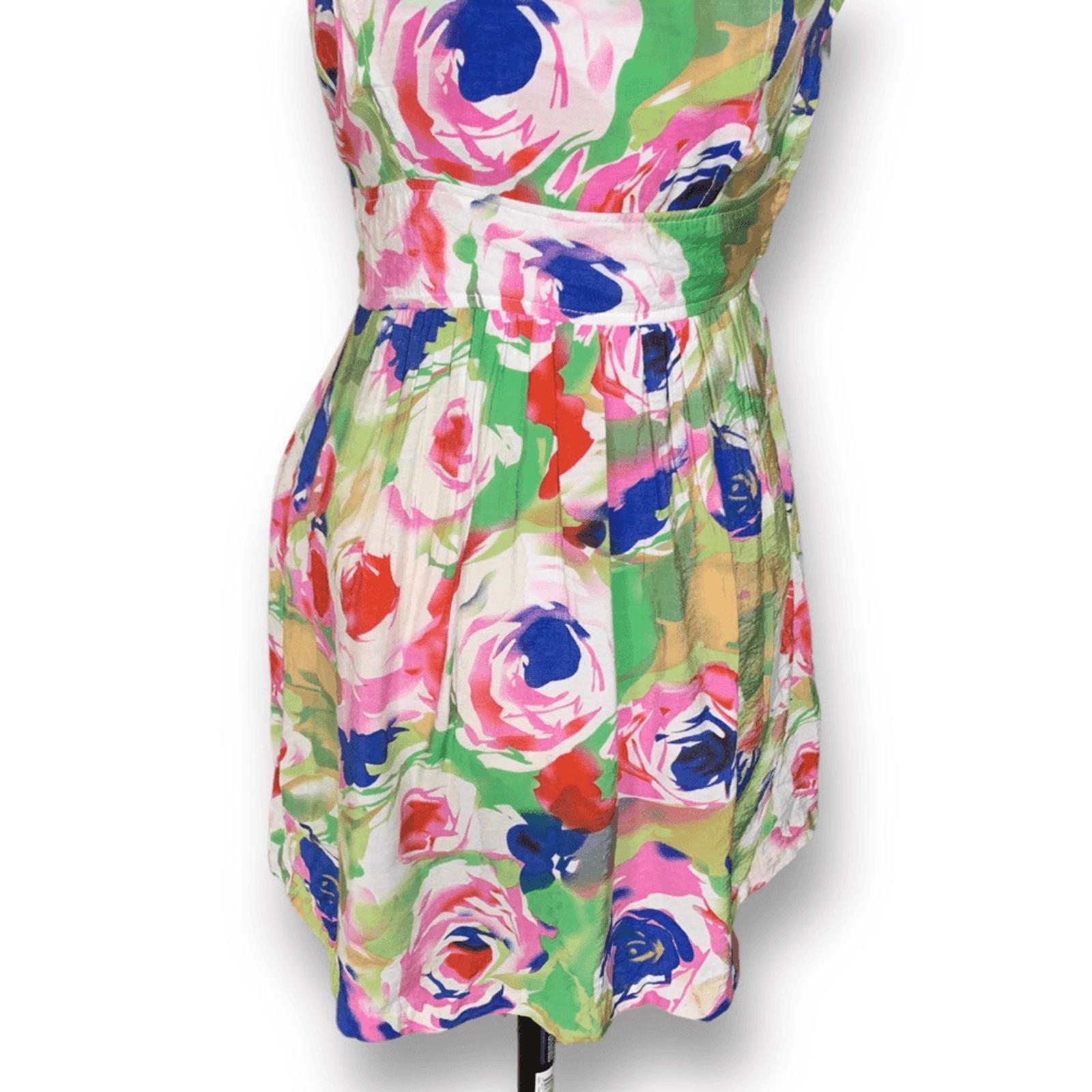 strapless watercolor print fit & flare dress Watercolor Short Hoco Dress: Ava Presley 26444 Lilac / 00