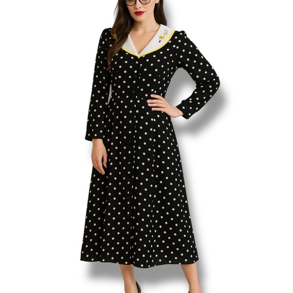 green emerald velvet dress Lea Long Dress in Polka Dot Embroidered – SALONI